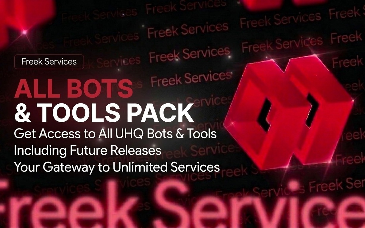 🚀 ALL UHQ BOTS & TOOLS PACK (ALL SOURCE CODE)