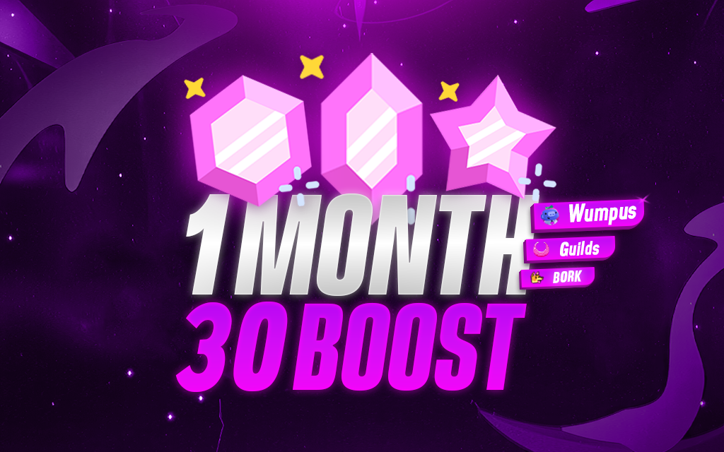 30 server boost (1month)