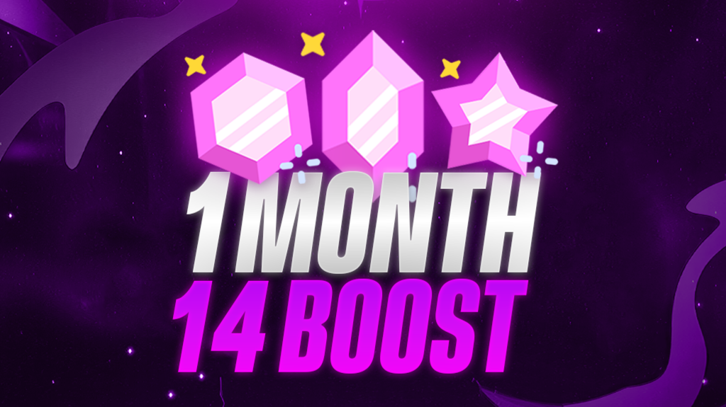 14 Boosts | 1 Months